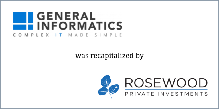 General Informatics – Rosewood Private Investments (Sale)